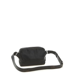Aged nappa leather crossbody bag