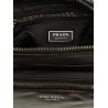 Aged nappa leather crossbody bag