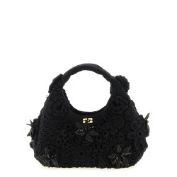 'Mini Hobo Crochet' handbag