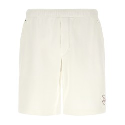 Interlock cotton bermuda shorts