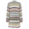Micro chevron dress