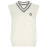 Logo patch vest