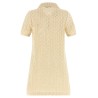 Openwork cotton dress