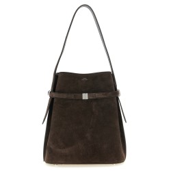 'Belted Bucket' shoulder bag