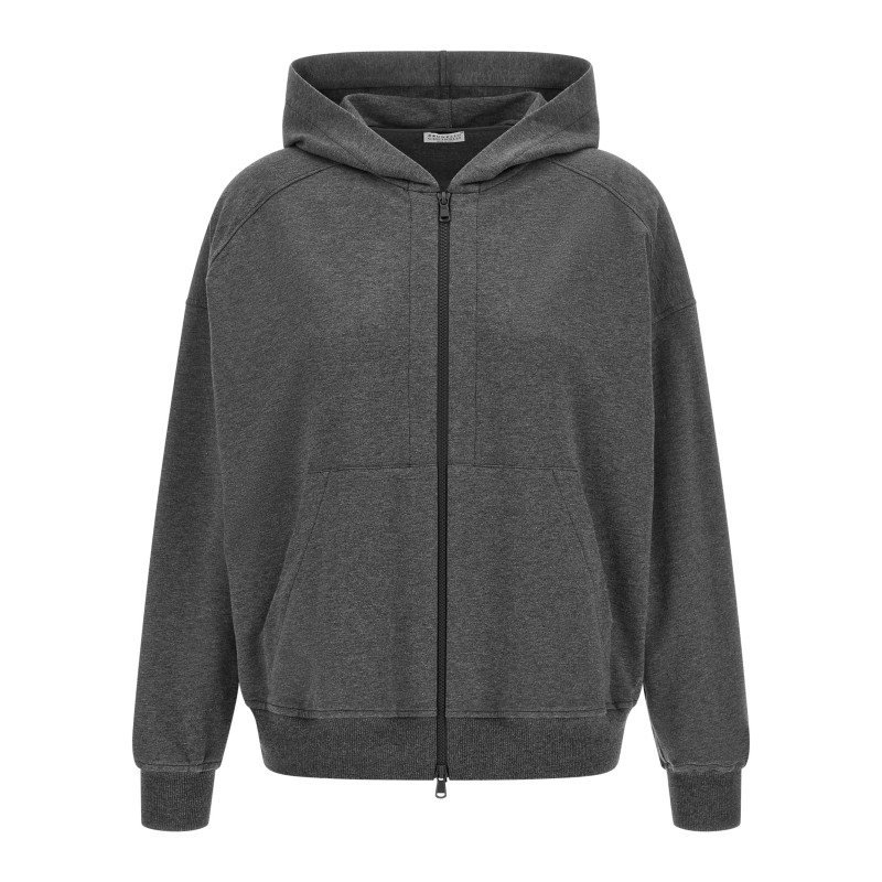'Shiny Trims' hoodie