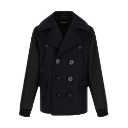 'Hybrid Peacoat' coat