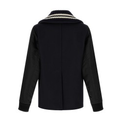 'Hybrid Peacoat' coat