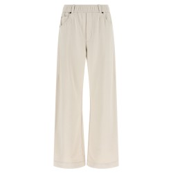 Smooth sweatshirt joggers