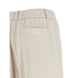 Smooth sweatshirt joggers