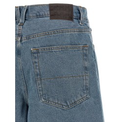 'Check-5' bermuda shorts