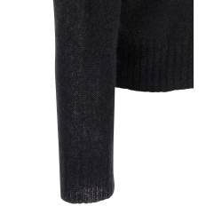 Cashmere and silk polo shirt