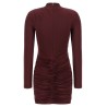 Draped dress
