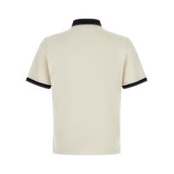 Triangle logo polo shirt