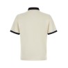 Triangle logo polo shirt