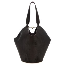'Lotus' small shopping bag