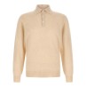 Cashmere knit polo shirt