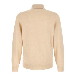 Cashmere knit polo shirt