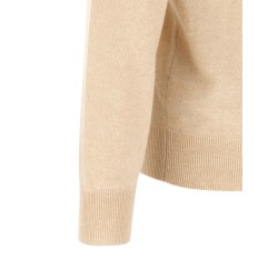 Cashmere knit polo shirt