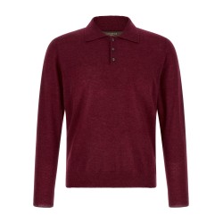 Long sleeve polo shirt