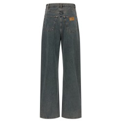 Back-to-back construction jeans