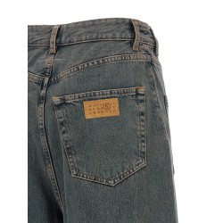 Back-to-back construction jeans