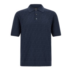 FF cotton polo shirt