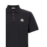 Logo patch polo shirt