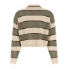 'Sparkling Stripes' polo shirt