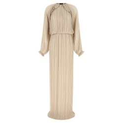 Long pleated dress