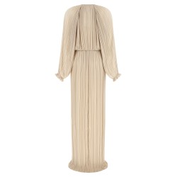 Long pleated dress