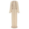 Long pleated dress
