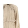 Long pleated dress