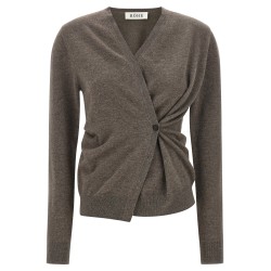Asymmetrical 'Twisted ballet' cardigan