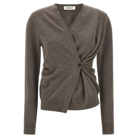 Asymmetrical 'Twisted ballet' cardigan