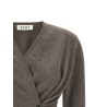 Asymmetrical 'Twisted ballet' cardigan