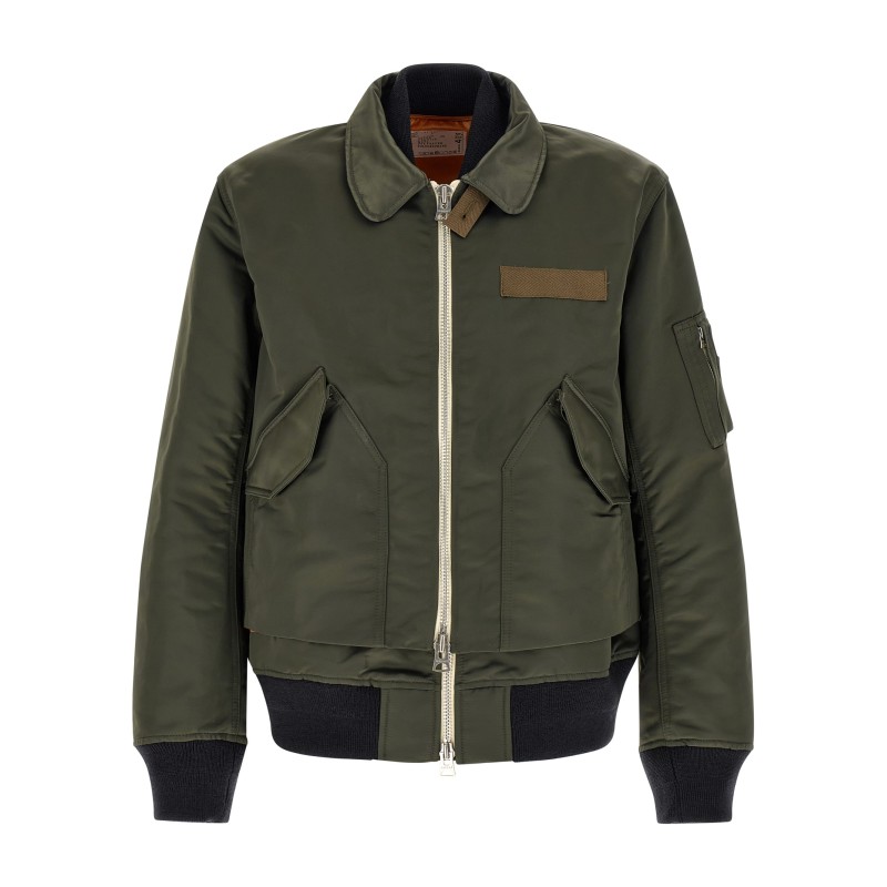 Double layer blouson