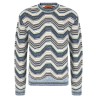 Geometric zig zag sweater