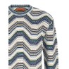 Geometric zig zag sweater