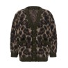 Animal print cardigan