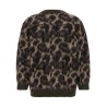 Animal print cardigan