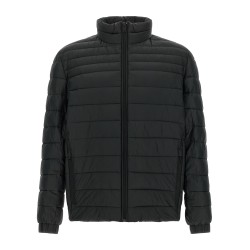 Quilted down jacket