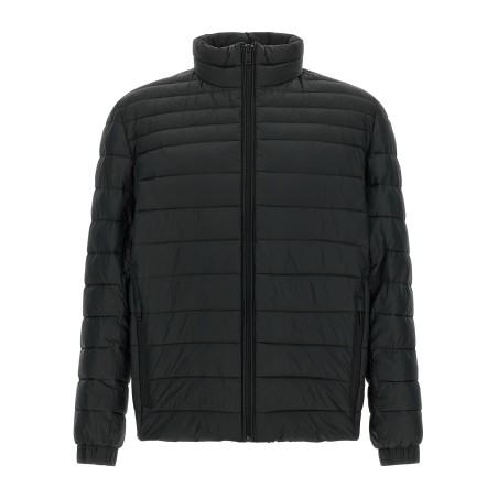 Quilted down jacket