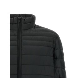 Quilted down jacket