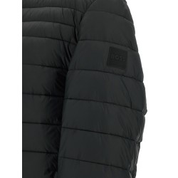 Quilted down jacket