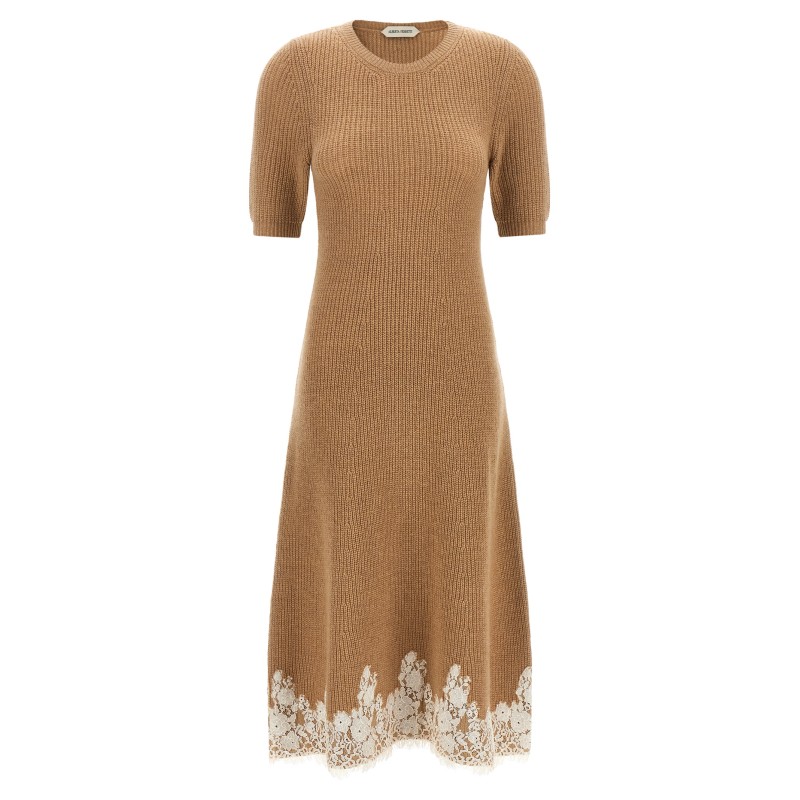 Lace hem dress