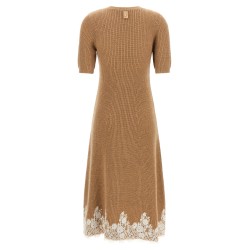 Lace hem dress