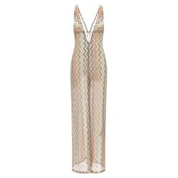 Zigzag cover-up suit