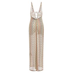 Zigzag cover-up suit