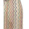 Zigzag cover-up suit