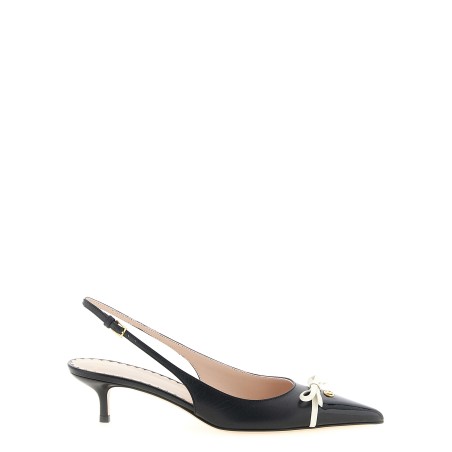 Valentino Garavani Bepointly patent leather slingback